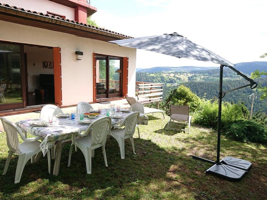 Maison D'Altitude Avec Vue Panoramique A Gérardmer Eksteriør billede
