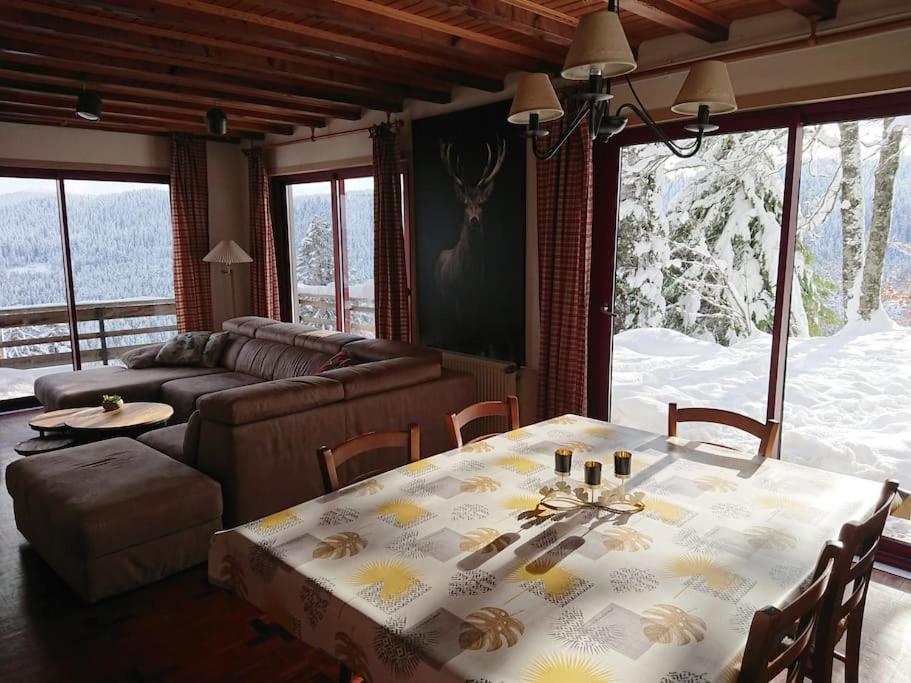 Maison D'Altitude Avec Vue Panoramique A Gérardmer Eksteriør billede