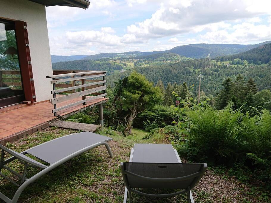 Maison D'Altitude Avec Vue Panoramique A Gérardmer Eksteriør billede