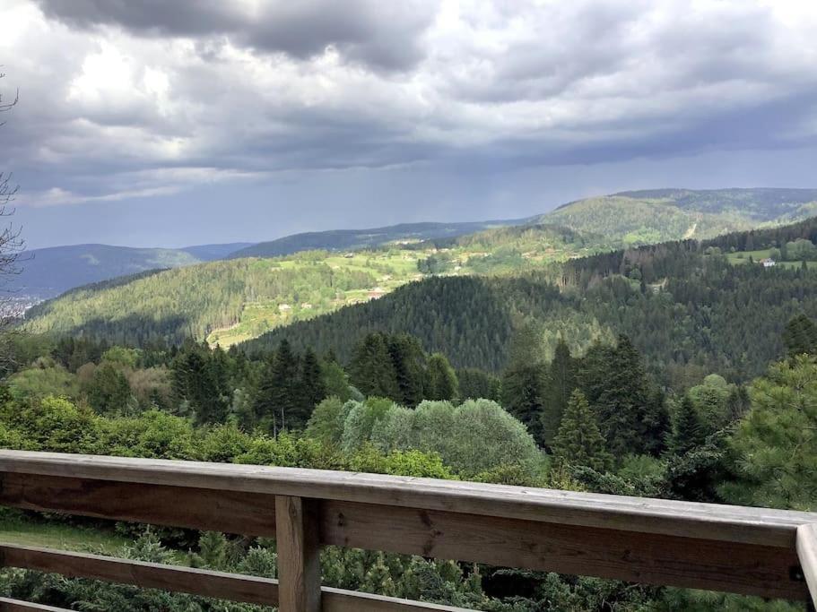 Maison D'Altitude Avec Vue Panoramique A Gérardmer Eksteriør billede