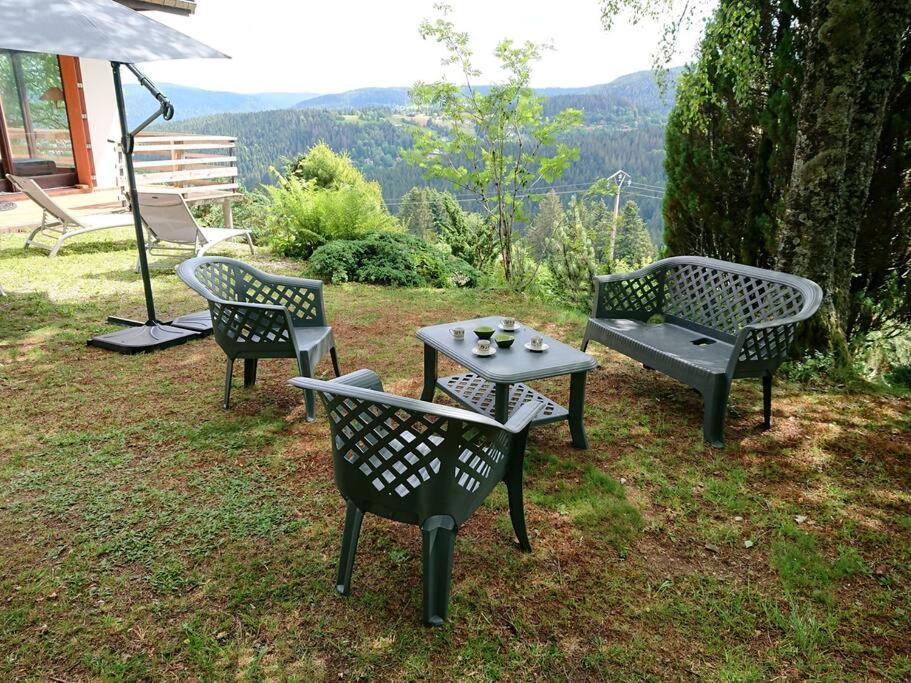 Maison D'Altitude Avec Vue Panoramique A Gérardmer Eksteriør billede