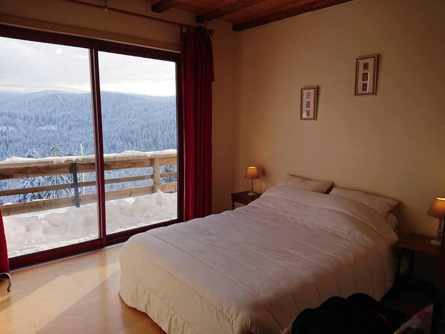 Maison D'Altitude Avec Vue Panoramique A Gérardmer Eksteriør billede