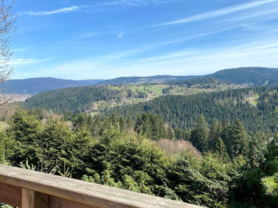 Maison D'Altitude Avec Vue Panoramique A Gérardmer Eksteriør billede